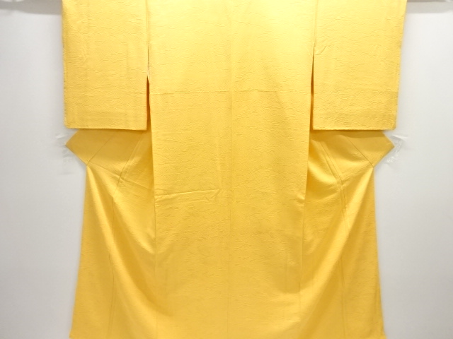 JAPANESE KIMONO / IROMUJI / SILK / WOVEN WAVE